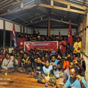 KNPB Wilayah Sentani Gelar Diskusi Peringati 63 Tahun Roma Agreement