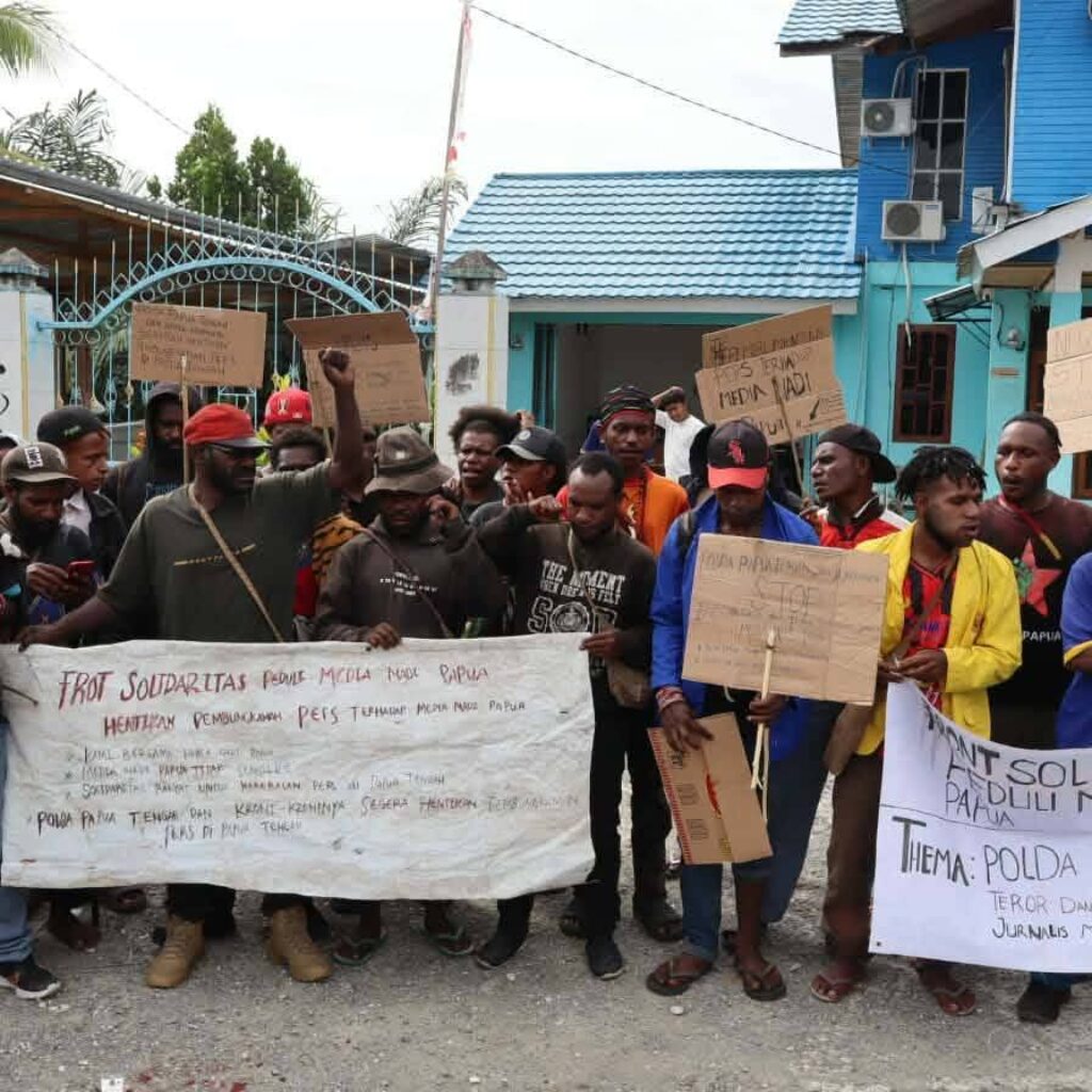 Intimidasi Jurnalis Nadi Papua Usai Ungkap Dugaan Tambang Ilegal di Siriwo, Forum Solidaritas Keluarkan Pernyataan Sikap